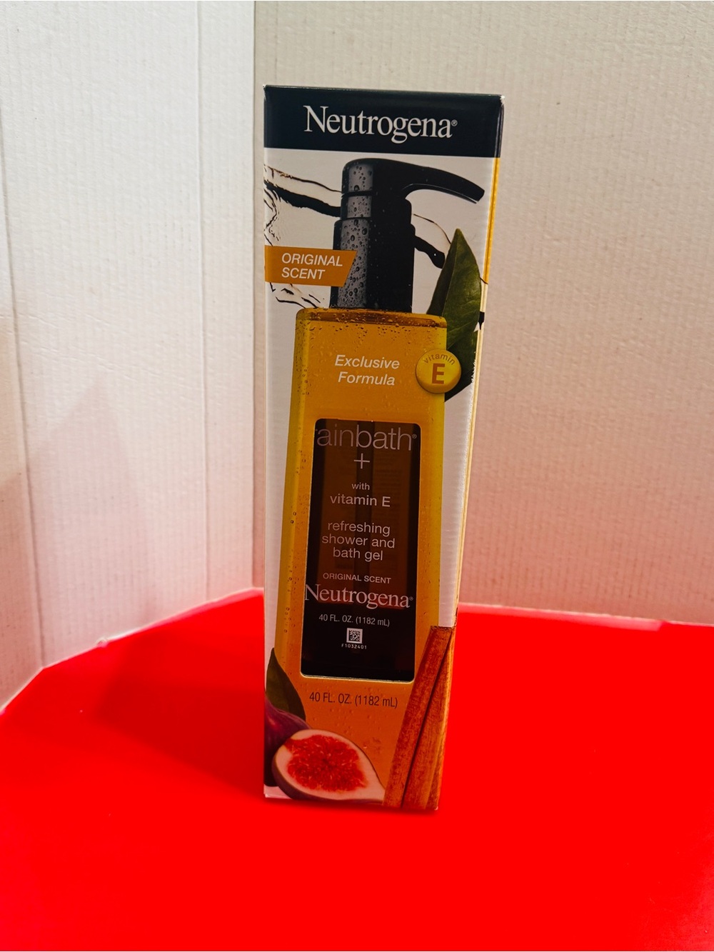Neutrogena Rainbath Vitamin E Shower & Bath Gel, Original Scent, 40 fl oz NIB